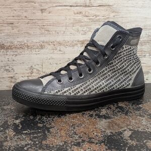 Mens Converse Chuck Taylor All Star Hi Top Shoes Sz 9.5 Used Translucent Black 1